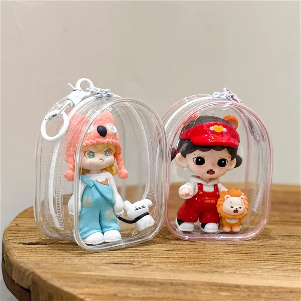 Dolls - กระเป๋าเก็บของ PVC ใส ขนาด 12 ซม.
