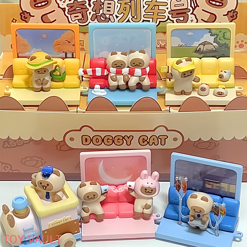 ของแท้ Kkv Doggy Cat Fantasy T - Anime Action Figure Blind Box บทวิจารณ์และราคา