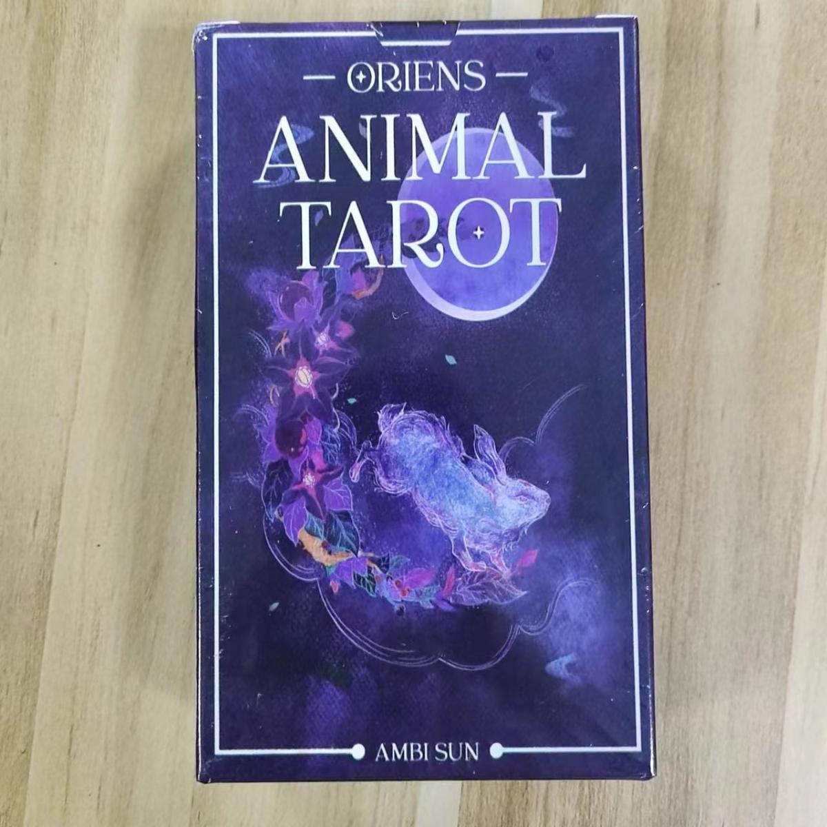ไพ่ทาโรต์สัตว์ Oriens ขนาด 12x - Tarot Cards Deck With Guidebook บทวิจารณ์และราคา