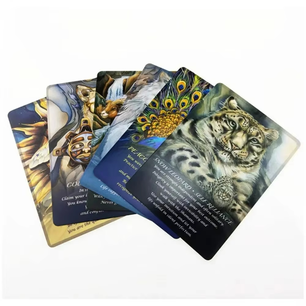 ไพ่ทาโรต์ วิญญาณแห่งสัตว์ ชุดเ - Tarot Cards Deck With Guidebook บทวิจารณ์และราคา