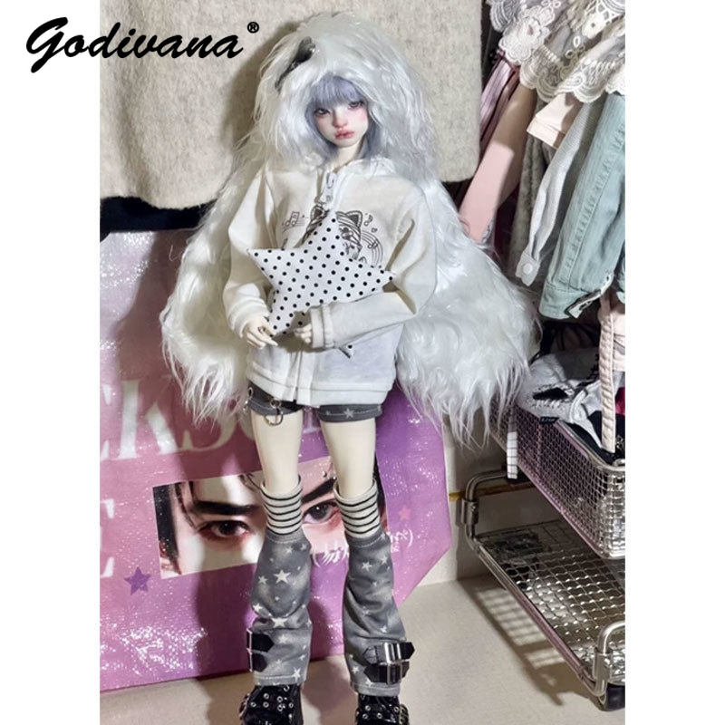 ชุดเสื้อผ้าตุ๊กตา BJD ขนาด 1/4 - Bjd Doll 1 6 Full Set With Clothes บทวิจารณ์และราคา