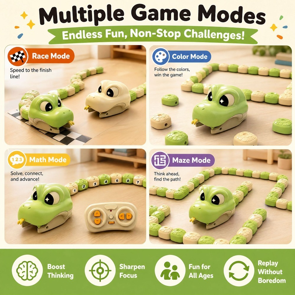 ของเล่นงูแม่เหล็กควบคุมระยะไกล - Remote Control Toys บทวิจารณ์และราคา